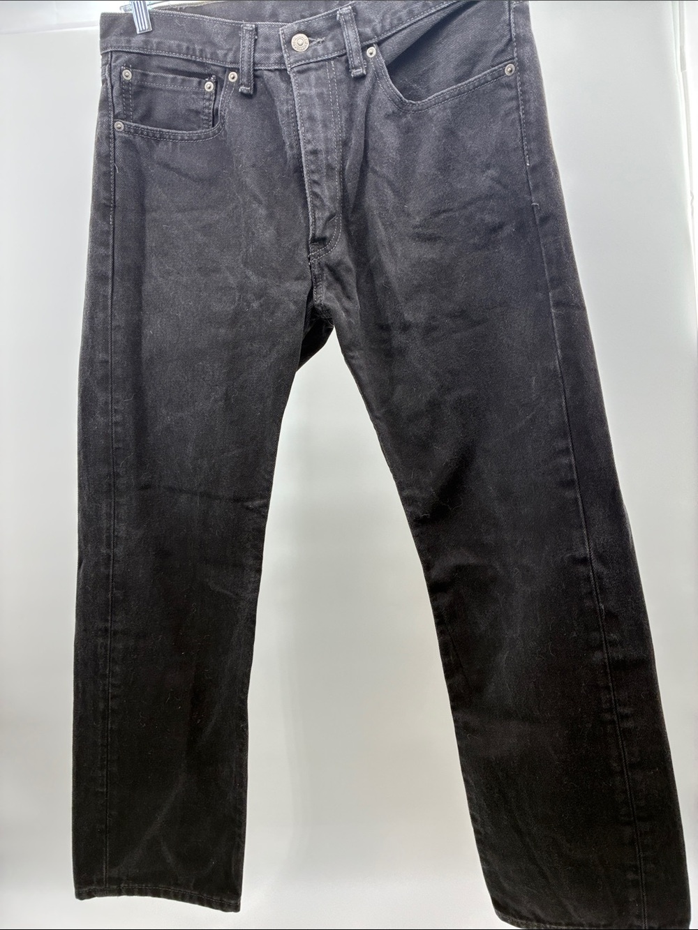 Levi's Black Men's Straight Jeans